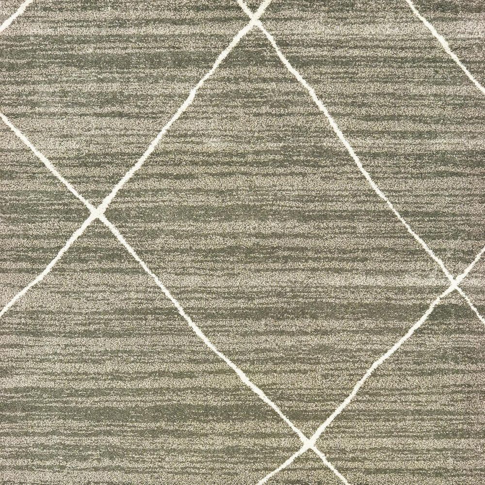 Oriental Weavers Carson 9661A 6&#39;7&quot; x 9&#39;2&quot; Gray Area Rug, , large