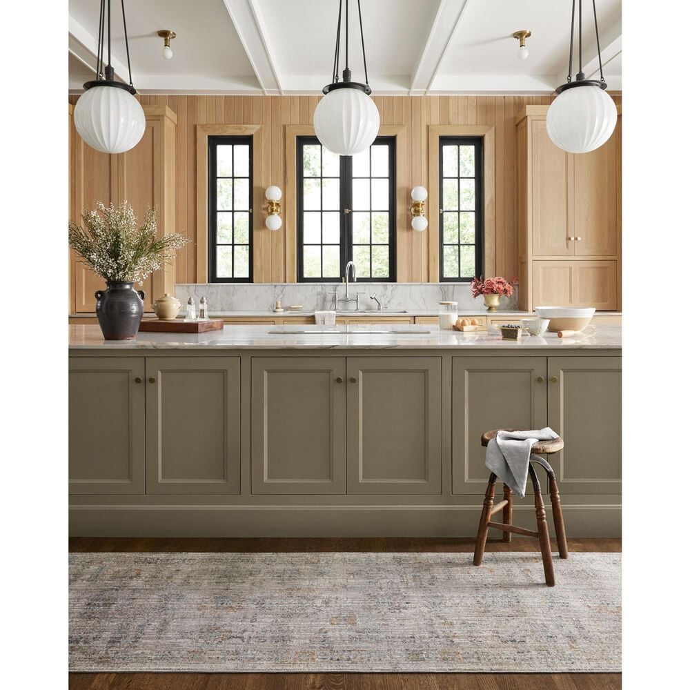 Loloi Katherine 2&#39;7&quot; x 12&#39; Pebble and Ocean Runner, , large