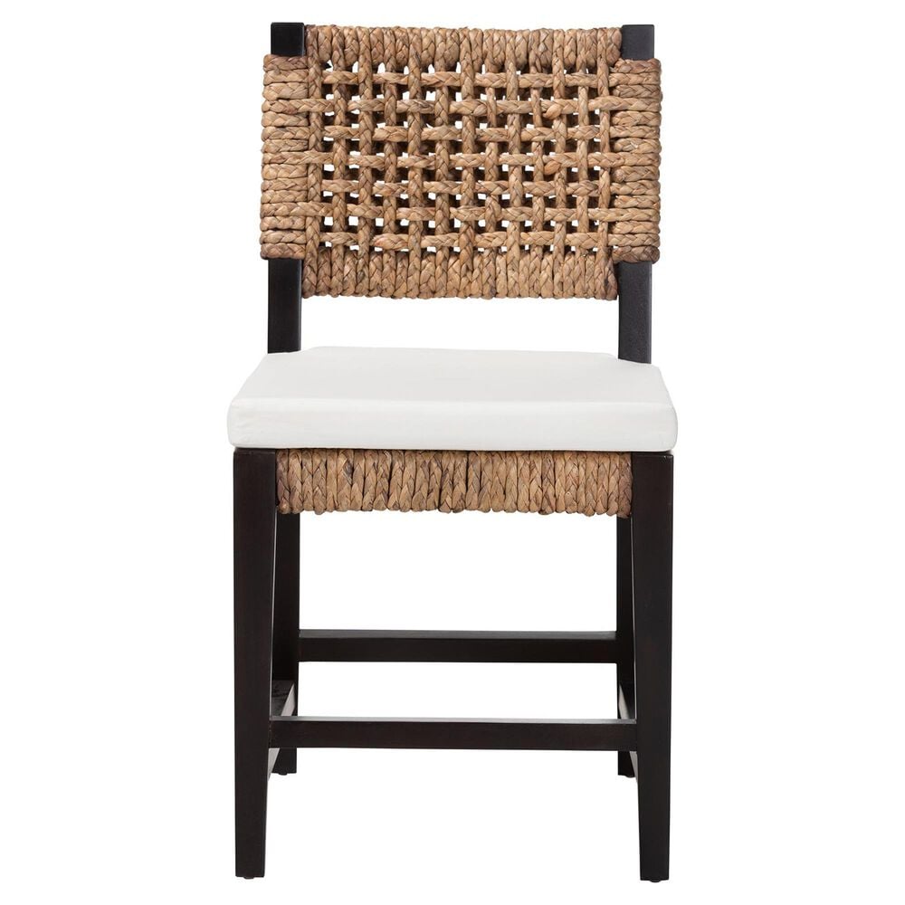 Baxton Studio Alise Side Chair in Dark Brown, , large