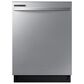Samsung 4pc Kitchen Package with 31 Cu. Ft. 3-Door French Door Refrigerator, 6.3 Cu. Ft. Freestanding Electric Range with Air Fry and Wi-Fi, 1.7 Cu. Ft. Over-the-Range Microwave, and 24" Built-In Dishwasher with Adjustable Rack in Stainless Steel, , large