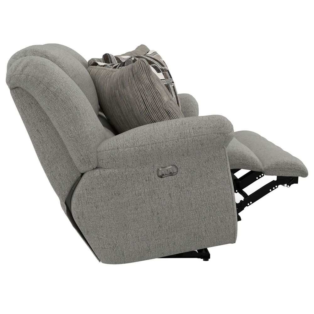 Catnapper Trifecta Power Reclining Sofa with Drop Down Table in Nature, , large