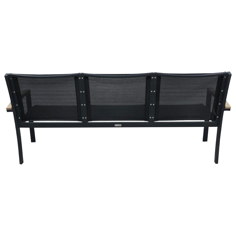 Three Birds Casual Tribeca and SoHo 5-Piece Patio Conversation Set in Black, , large