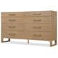 Hooker Furniture Banyon Bay 8-Drawer Dresser in Desert Oak, , large