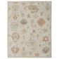 Feizy Grafton 8"6" x 11"6" Ivory and Multicolor Area Rug, , large