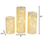 The Gerson Company Assorted Luminary Lantern in Gold (Set of 3), , large