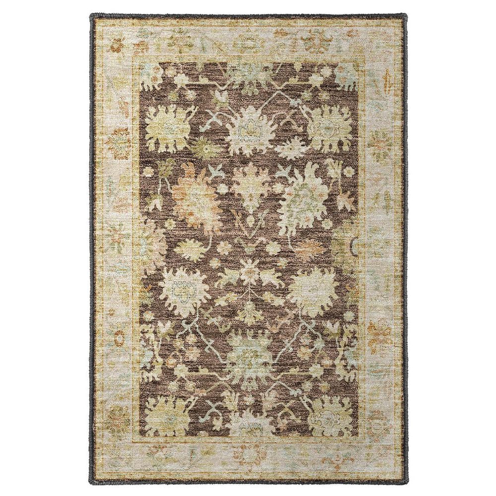 Dalyn Rug Company Hatay HY2 2"6" x 3"10" Chocolate Area Rug, , large