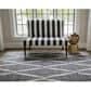 Momeni River RIV-1 7"6" x 9"6" Black Area Rug, , large