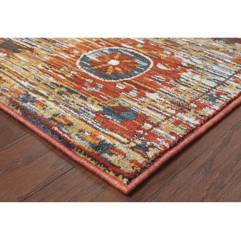 Oriental Weavers Sedona 6408K 9&#39;10&quot; x 12&#39;10&quot; Multicolor Area Rug, , large
