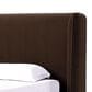 37B Formosa Bacall Upholstered Wingback Platform Eastern King Bed in Cola Velvet, , large