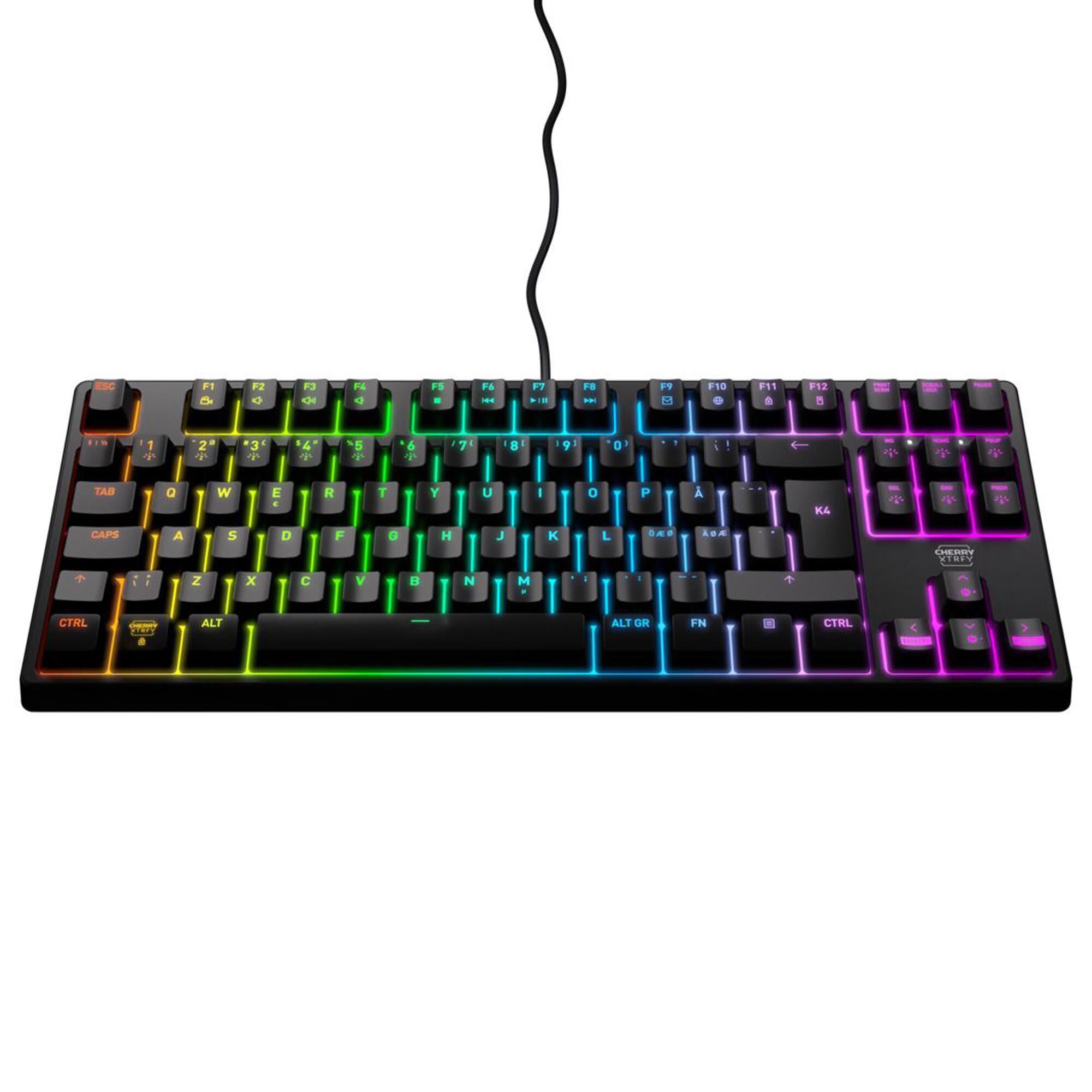Cherry K4V2 TKL Gaming Keyboard in Black