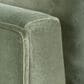 Rowe Furniture Madeline 90" Stationary Sofa in Sage Velvet, , large