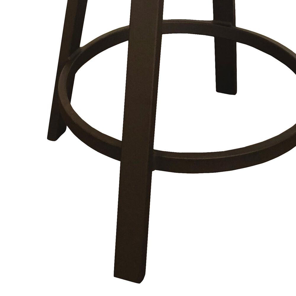 Delaware Dining Bradley 26&quot; Swivel Barstool in Sun Bronze/Coffee, , large