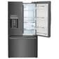 Frigidaire Gallery 22.6 Cu. Ft. Counter-Depth French Door Refrigerator in Black Stainless Steel, , large