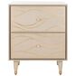 Safavieh Broderick Nightstand in White Gold, , large