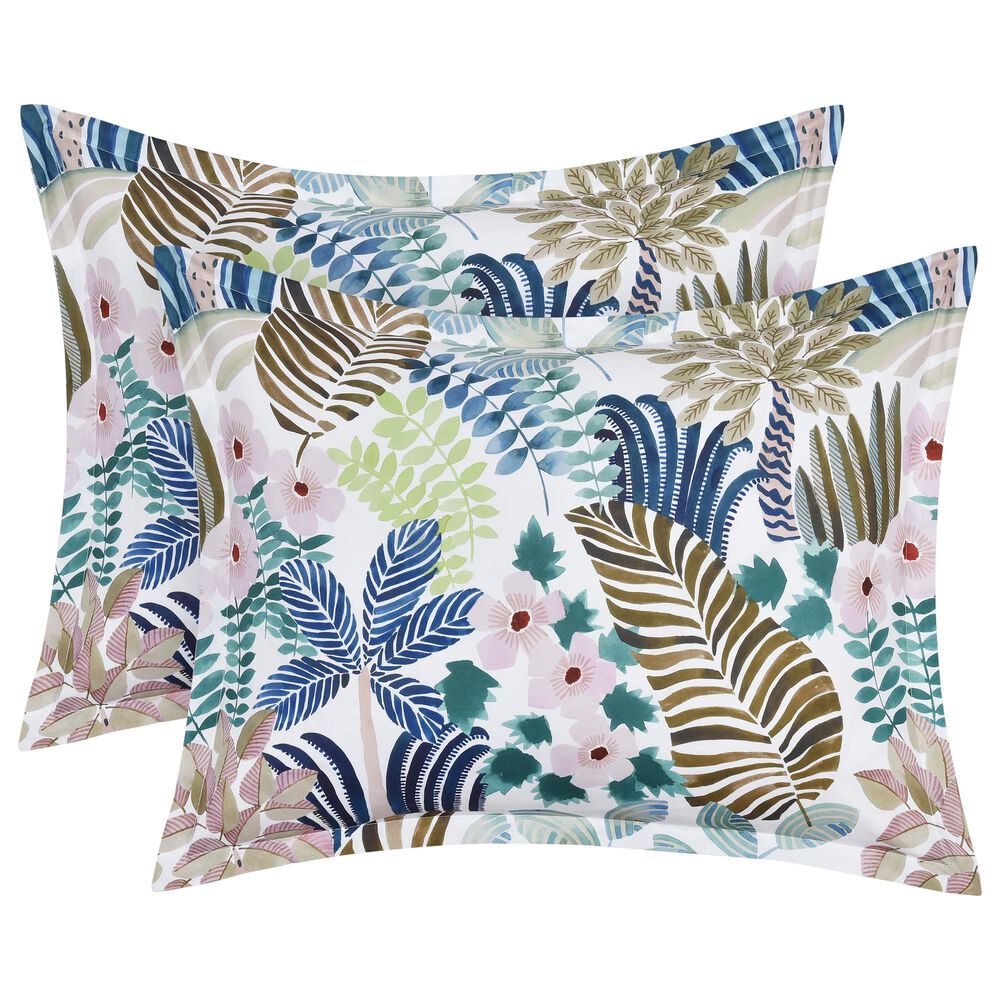 J. Queen New York Rainforest 3-Piece Full/Queen Comforter Set in Teal, , large