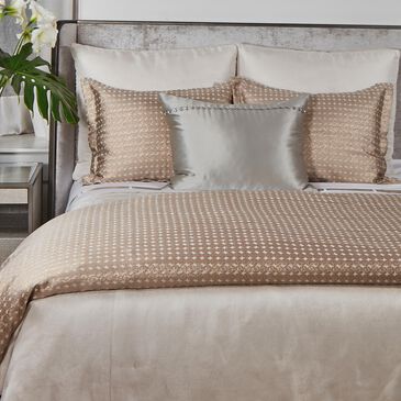 Ann Gish Art Of Home 3-Piece King Coin Duvet Set In Gold Pumice, , large