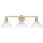 Golden Lighting Carver 3-Light Bath Vanity in Brushed Champagne Bronze, , large