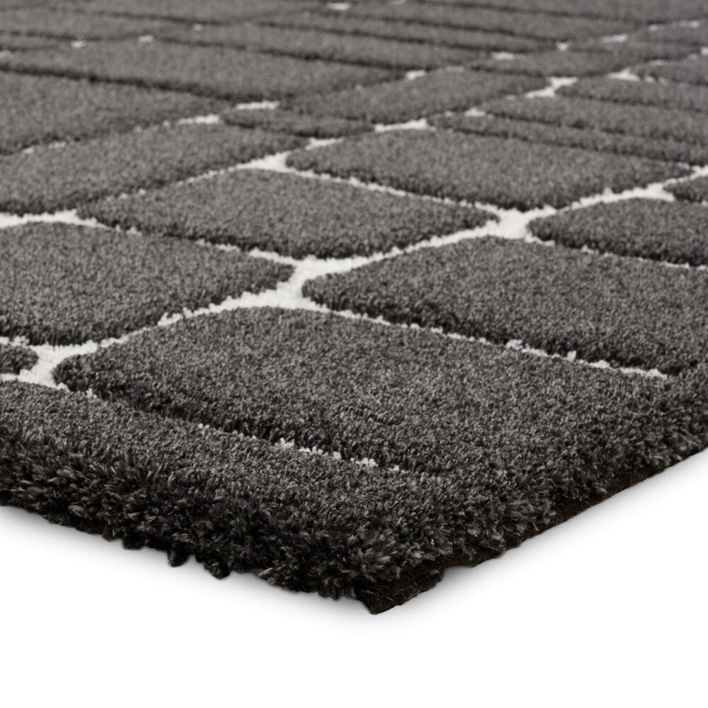 Jaipur Tazeka Anthracite 9'2" x 13'10" Area Rug, , large