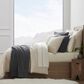 HiEnd Accents Tempe Matelasse 3-Piece Super King Comforter Set in Sand, , large