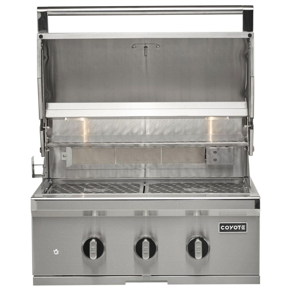 Coyote Outdoor SL-Series 30&quot; Built-In Natural Gas Grill in Stainless Steel, , large