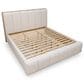 Urban Home Gardenia Queen Upholstered Bed in Chai, , large
