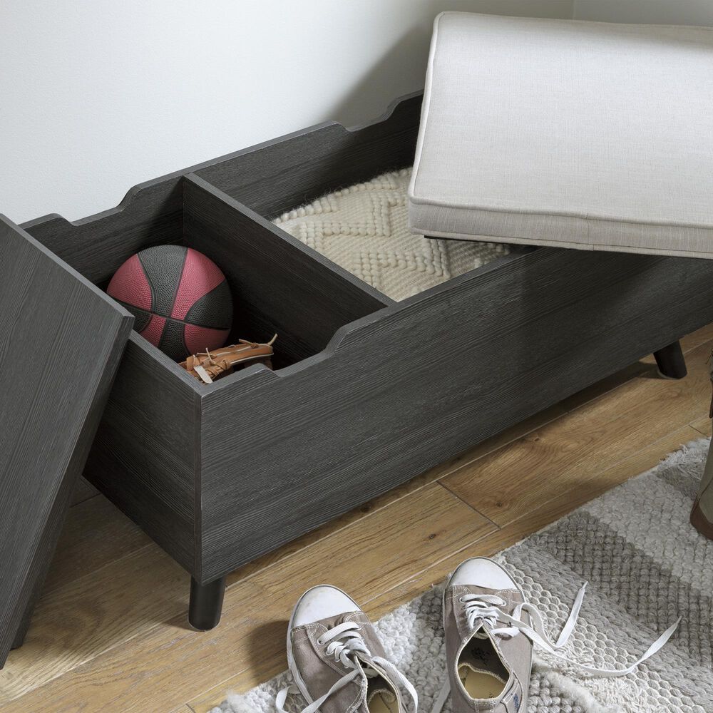 Ashley Yarlow Storage Bench in Gray, , large