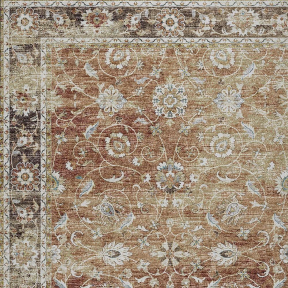 Dalyn Rug Company Tuscany 2&#39;6&quot; x 10&#39; Paprika Indoor/Outdoor Runner, , large