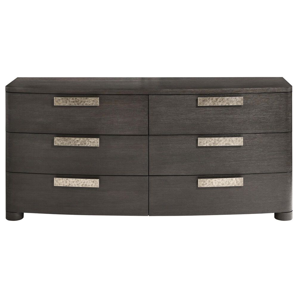 Bernhardt Geneve 6 Drawer Dresser and Mirror in Robor, , large