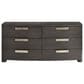 Bernhardt Geneve 6 Drawer Dresser and Mirror in Robor, , large
