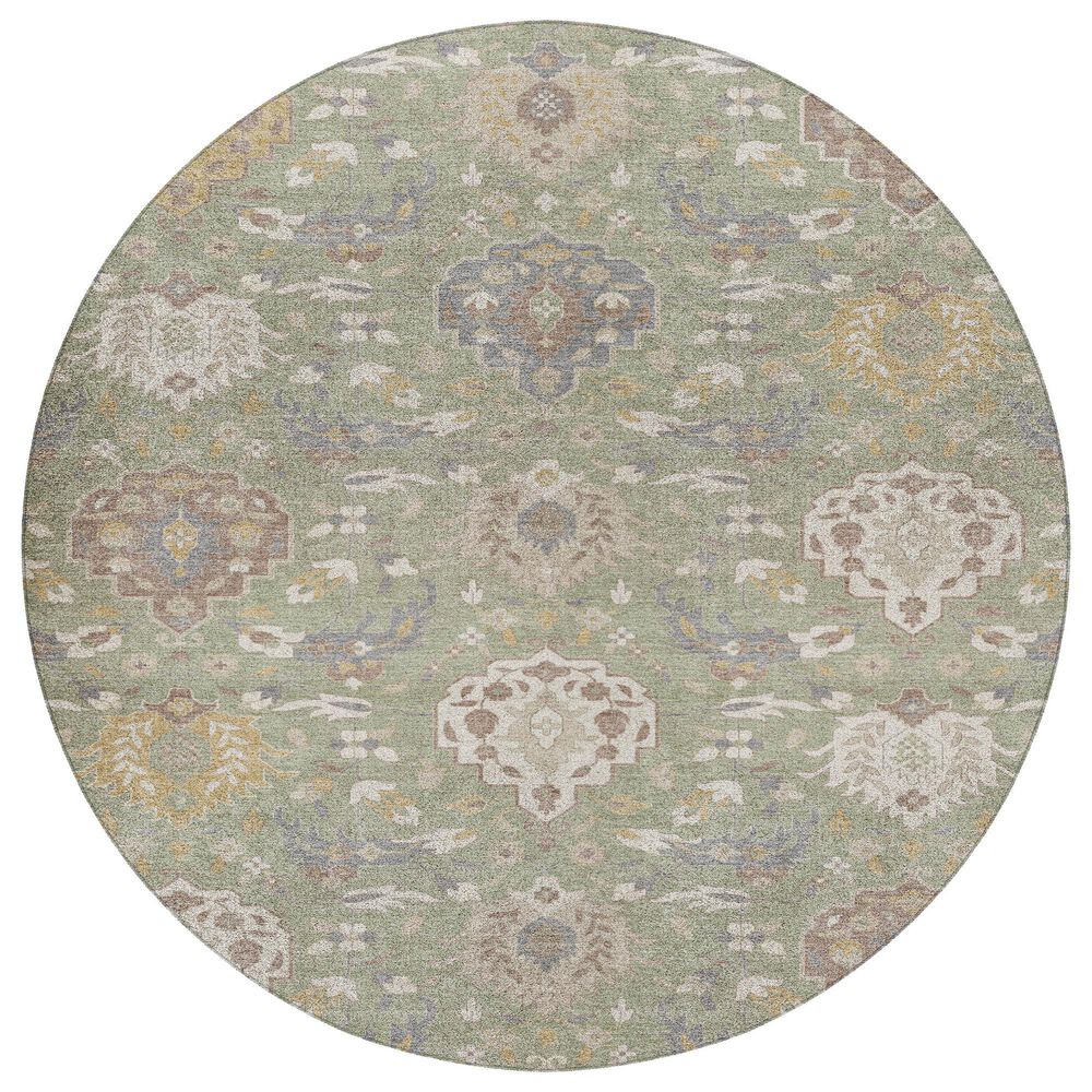 Dalyn Rug Company Tabrook TB4 Aloe 8" Round Area Rug, , large