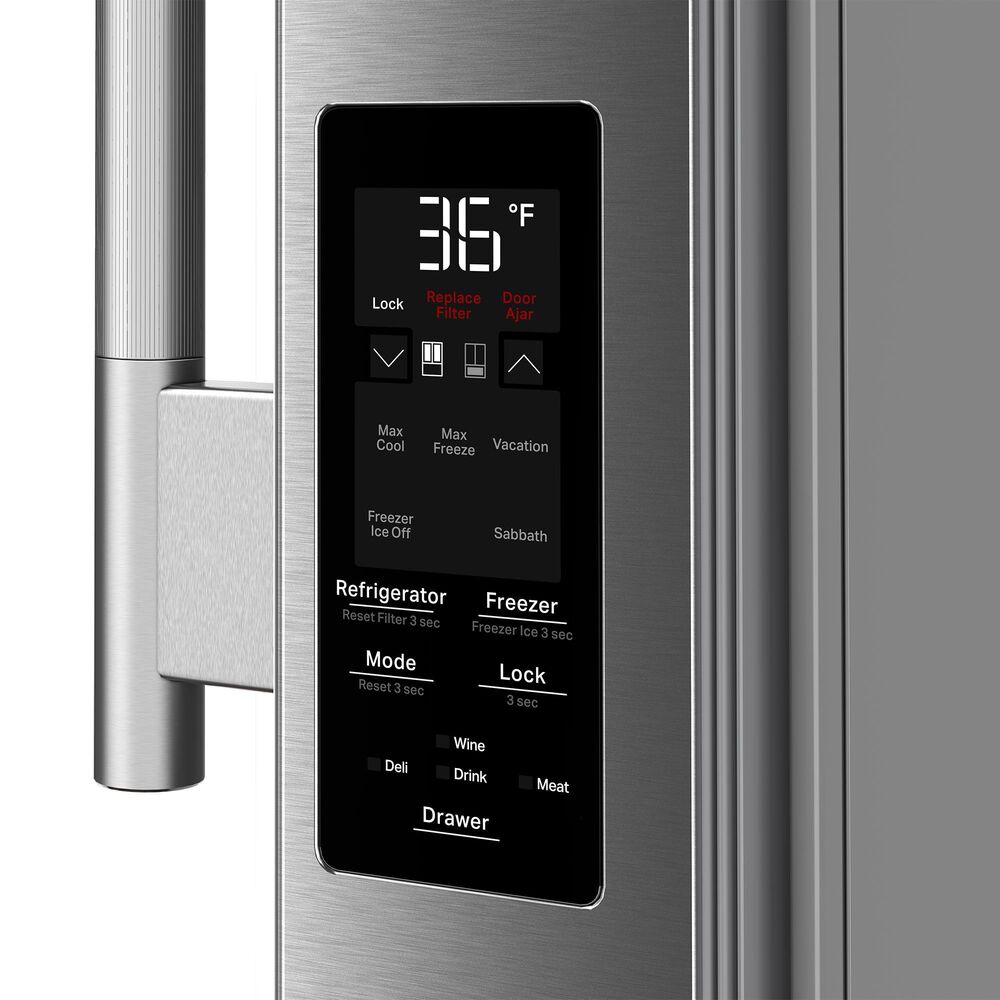 KitchenAid 30 Cu. Ft. French Door Refrigerator with FreshChill Full-Width Drawer in PrintShield Stainless Steel, , large