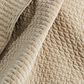 Levtex Velvet Stitch 50" x 60" Quilted Throw in Taupe, , large