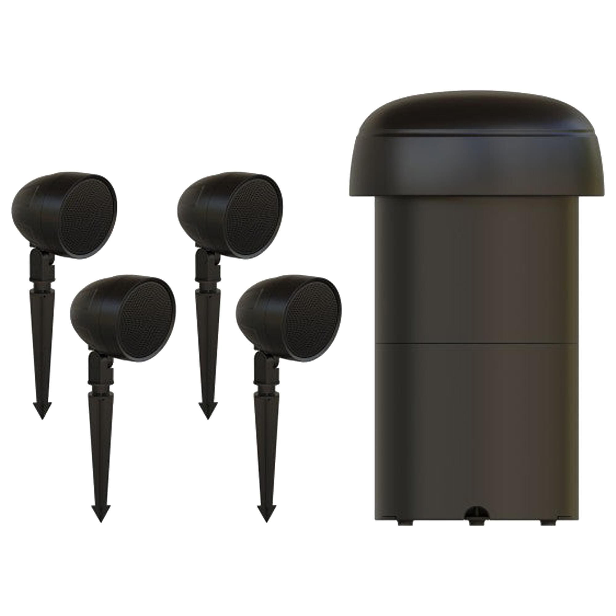 Outdoor speaker system with subwoofer online