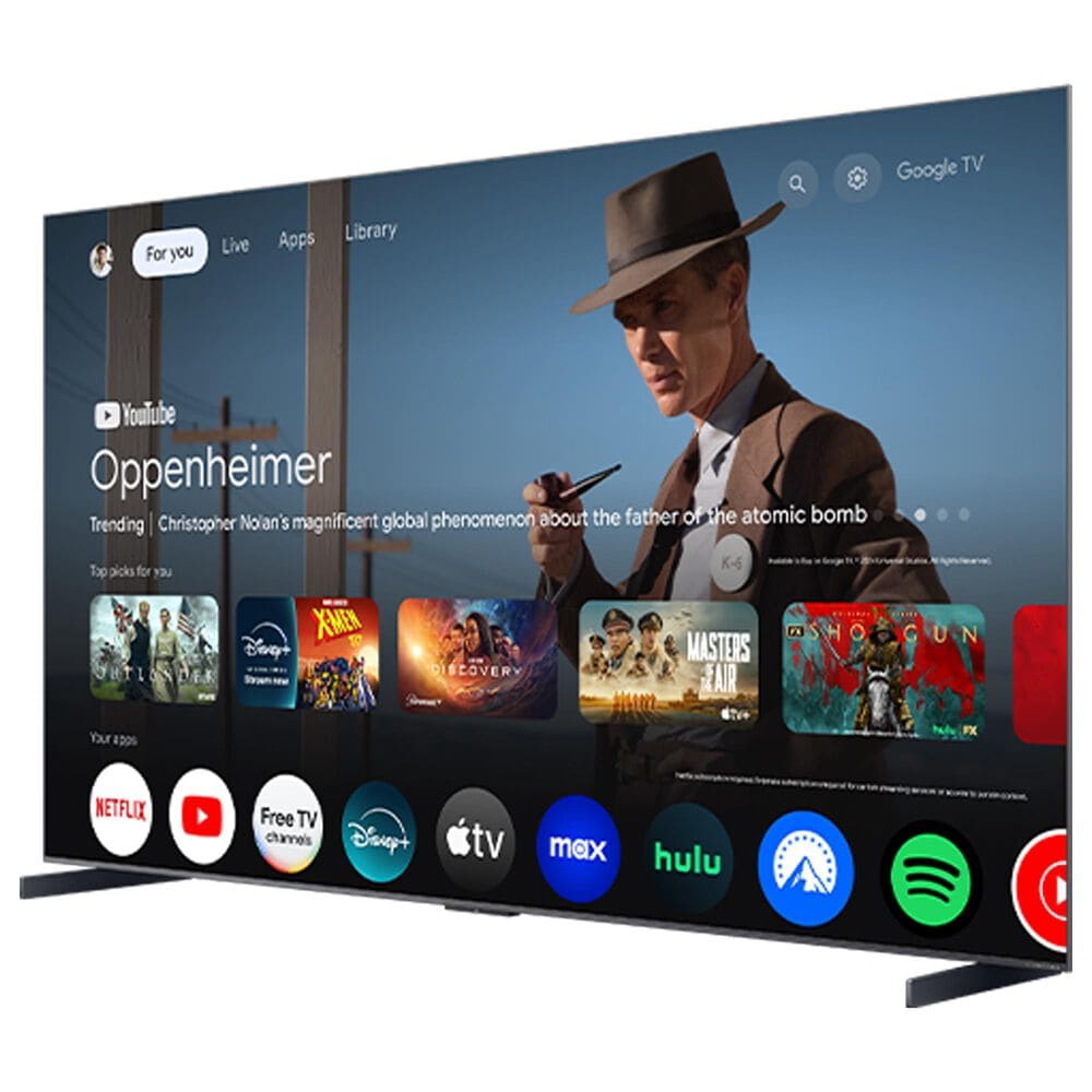 TCL 98&quot; QM8K Series 4K UHD HDR QD-Mini LED Smart TV with Google TV  98QM8K, , large