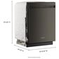 KitchenAid 24" Third Level Jet Rack Dishwasher with 40+ Total Wash Jets and Pocket Handle in Black Ore, , large
