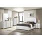 Pacific Landing Marceline 2-Drawer Nightstand in White and Gold, , large