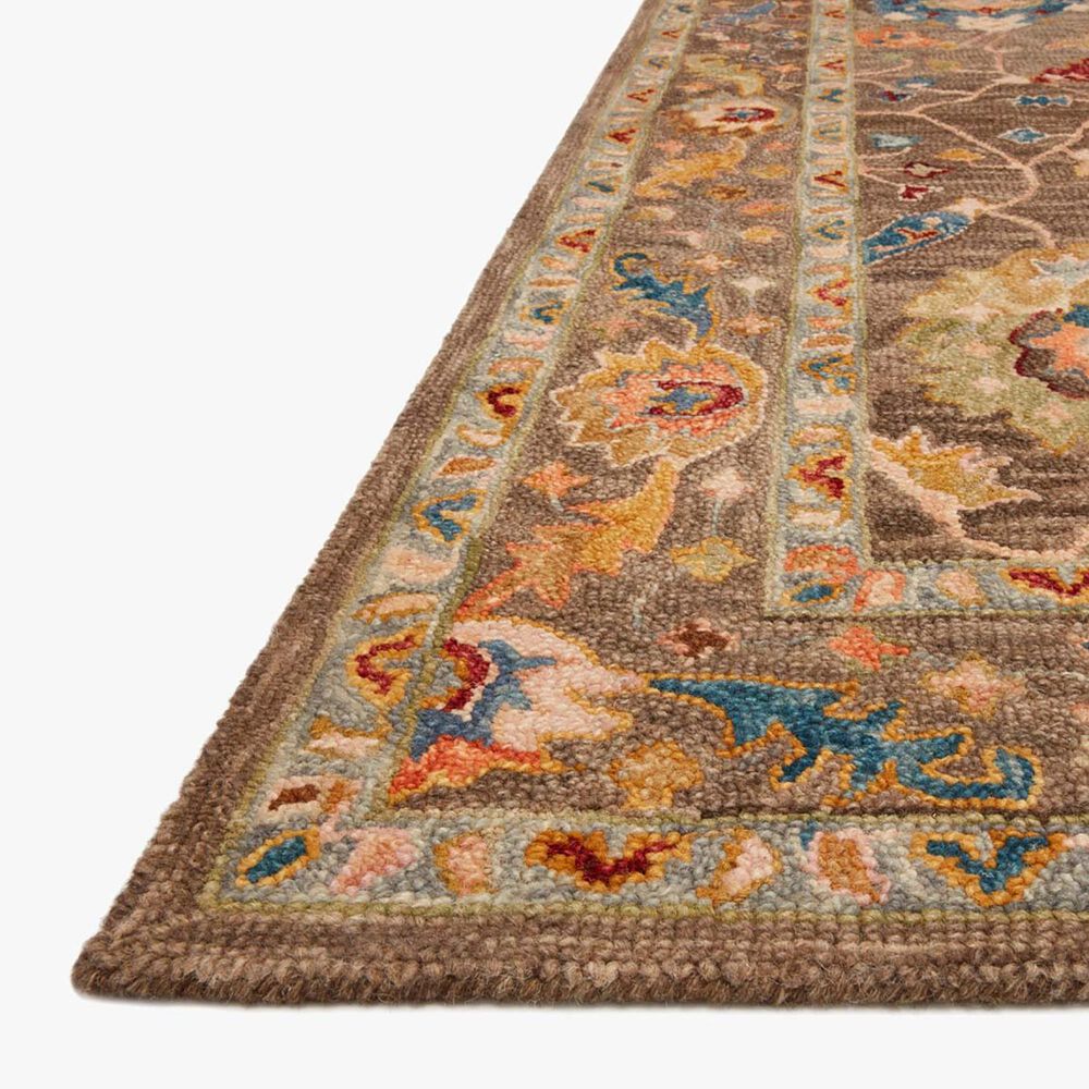 Loloi Padma 2&#39;6&quot; x 7&#39;6&quot; Charcoal and Multicolor Runner, , large