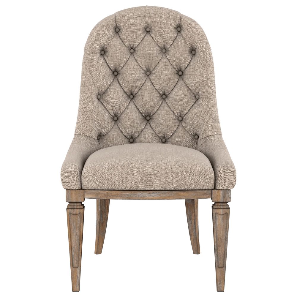 Vantage Architrave Upholstered Side Chair in Almond, , large