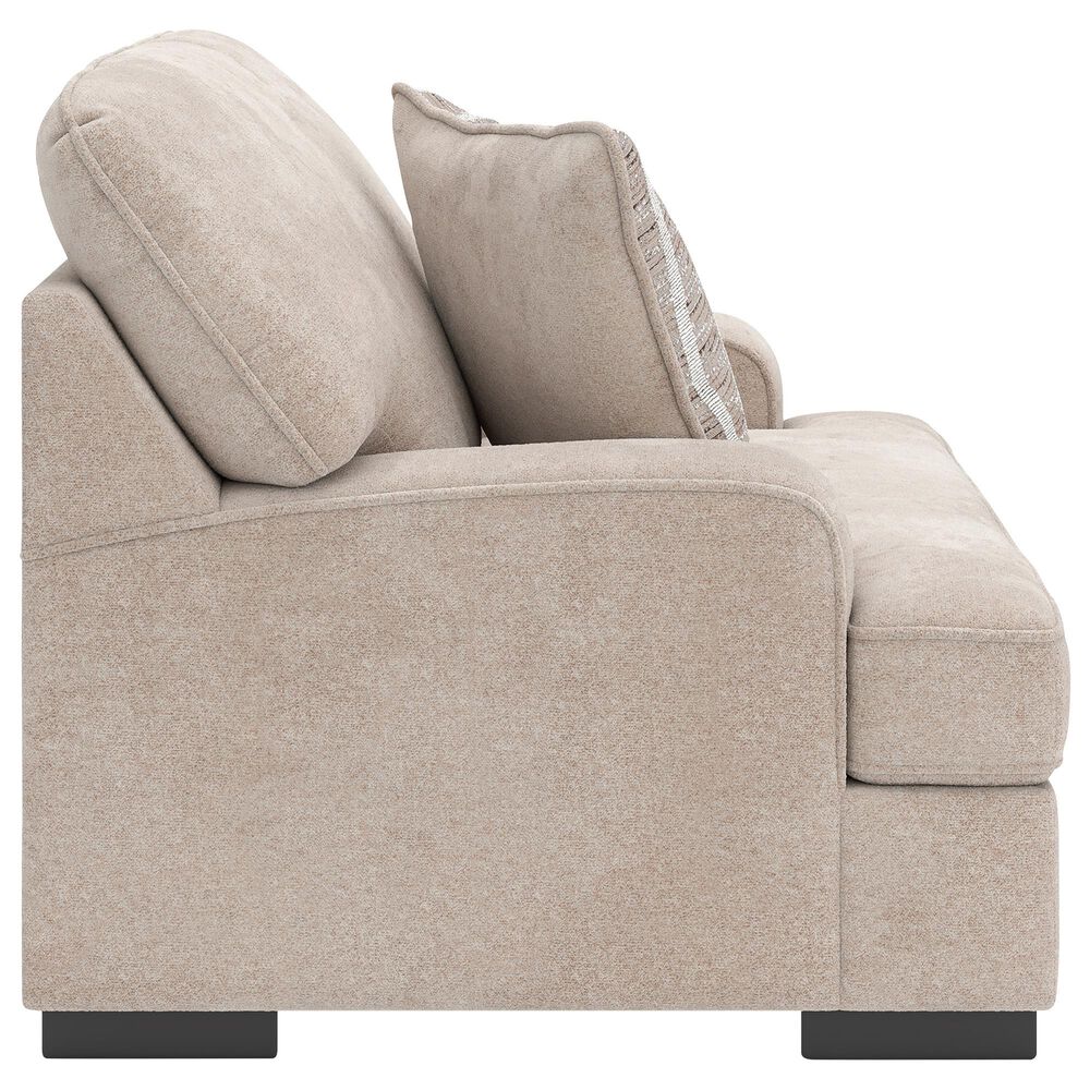 Ashley High Profile Chair and a Half with Ottoman in Taupe, , large