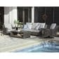 Ashley Elite Park Patio Coffee Table in Gray - Table Only, , large