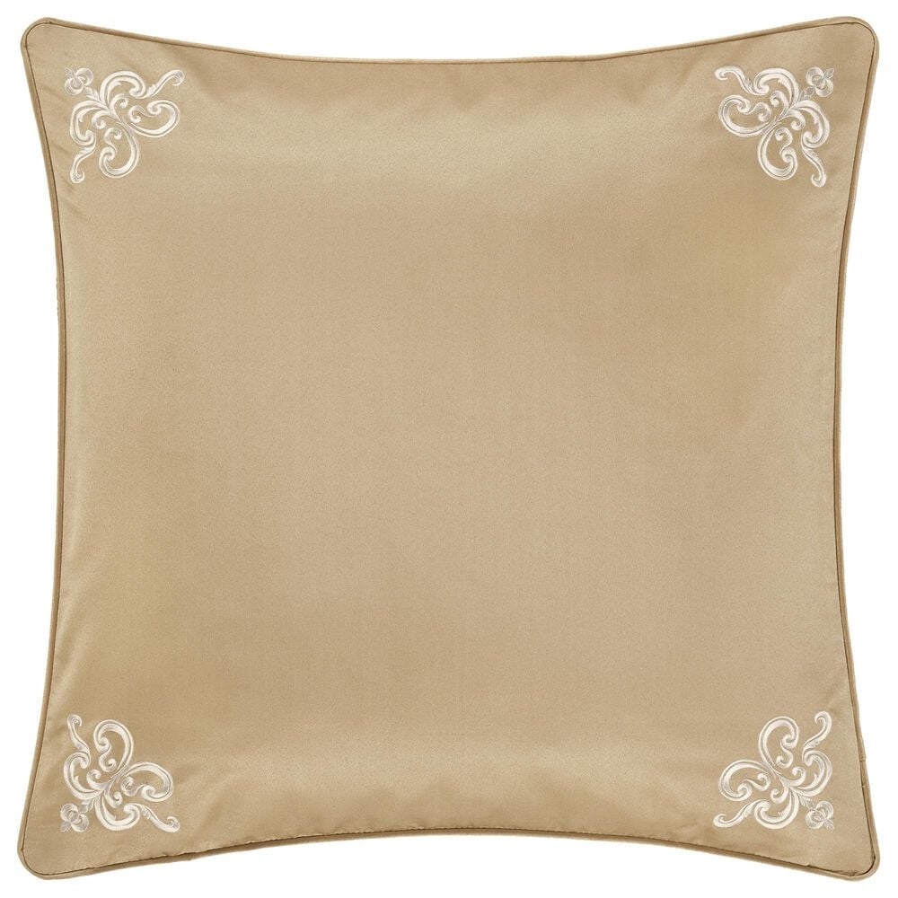 J. Queen New York Potenza 26" Square Euro Pillow Sham in Gold, , large