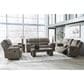 Ashley Laresview Manual Zero Wall Wide Seat Recliner in Fossil, , large