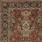 Karastan Spice Market 90938-30048 8" x 11" Garnet Area Rug, , large
