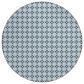Dalyn Rug Company Marlo 6" Round Navy Indoor/Outdoor Area Rug, , large