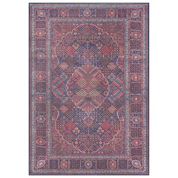 Momeni Afshar AFS-10 2" x 3" Navy Area Rug, , large