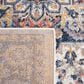 Safavieh Astoria 4" x 6" Blue and Rust Area Rug, , large