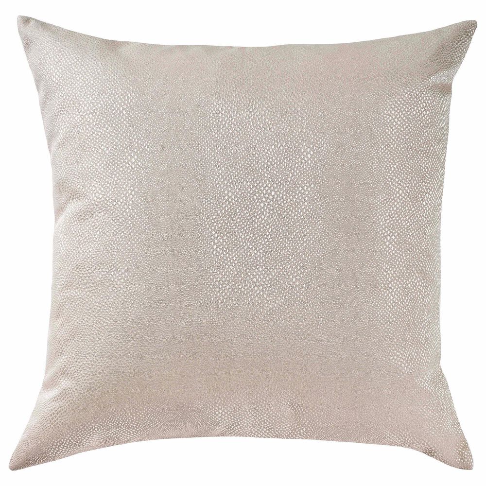 Ann Gish Komodo 30" x 30" Square Throw Pillow in Pearl, , large