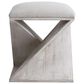 Uttermost Benue Ottoman in White Washed Fir Wood, , large