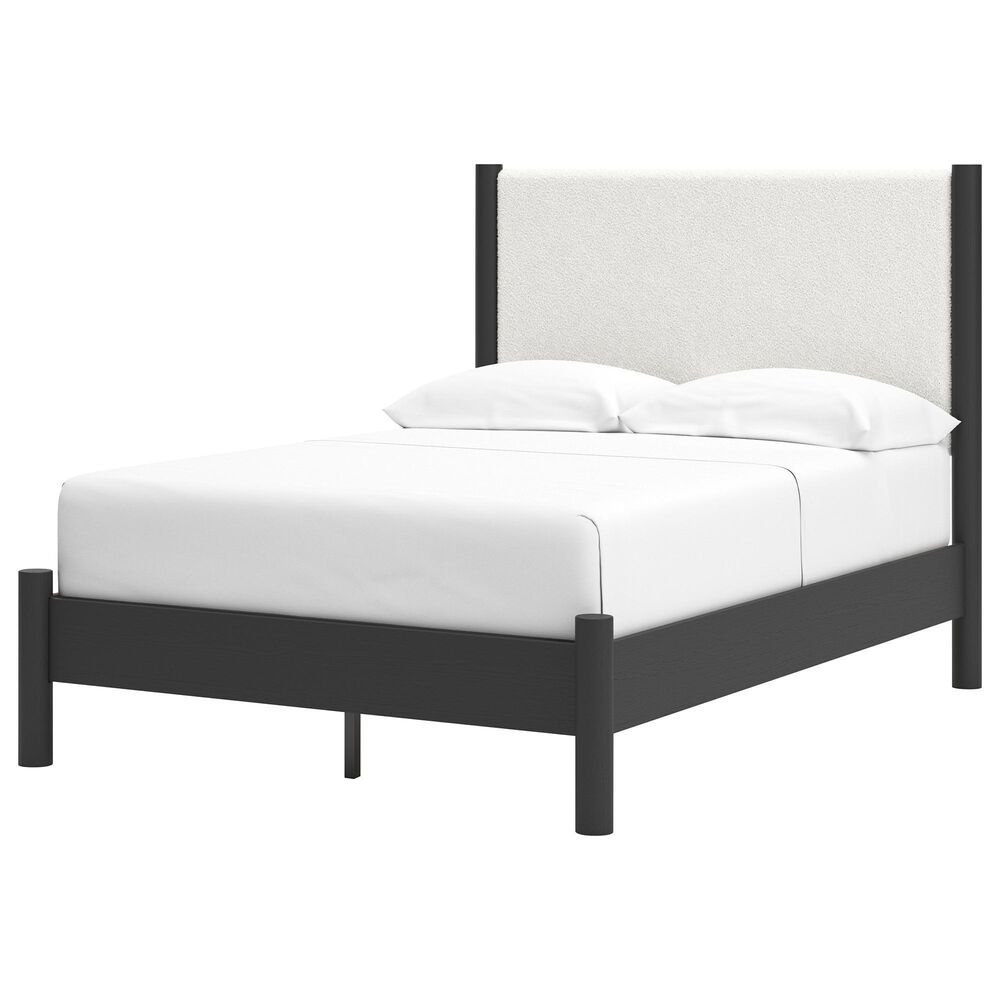 Ashley Cadmori 3-Piece Full Platform Bedroom Set in Black and White, , large