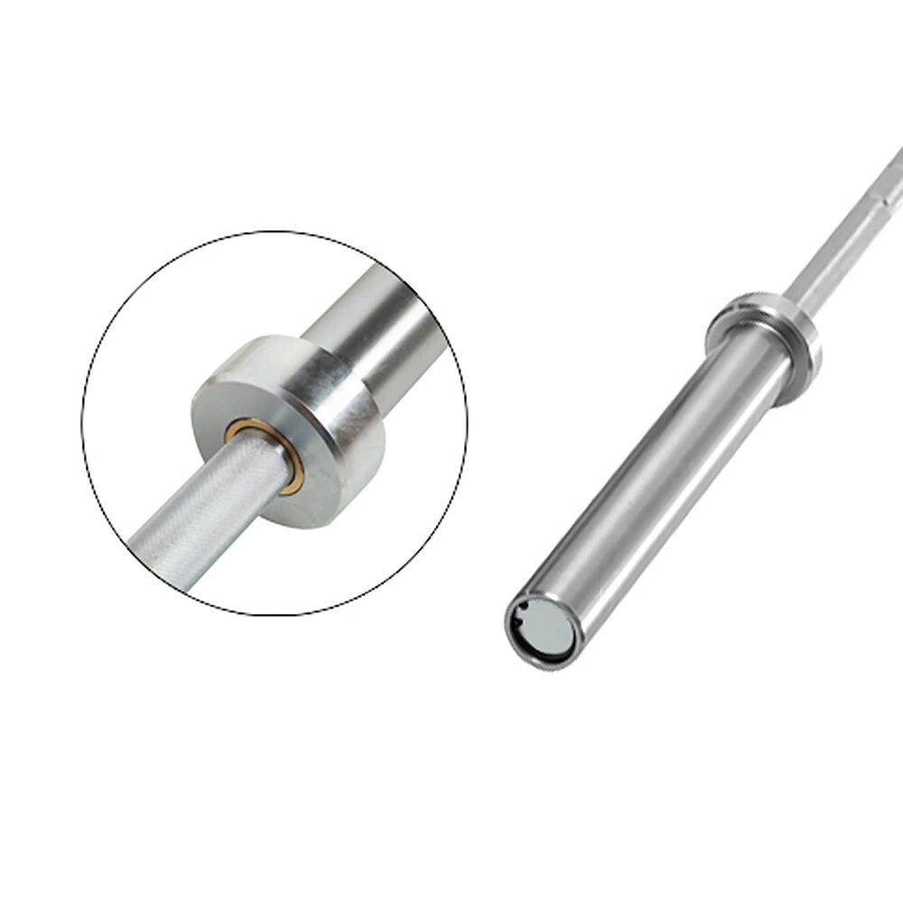Apollo Athletics Weight Plate Bundle Set with 86&quot; Olympic Chromed Bar with 2&quot; Olympic Spring Clip Collars, , large